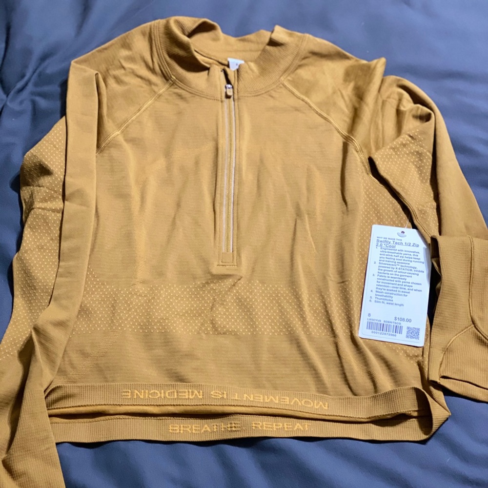 lululemon crop long sleeve. Swiftly Tech